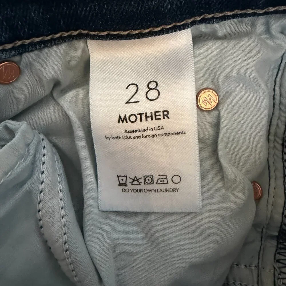MOTHER The Runaway Jeans in Prized Possession - Size 28 - NEW - Picture 7 of 12